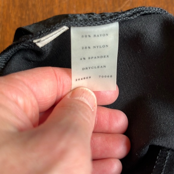 Ann Taylor Black Zipper Slacks - Picture 8 of 9